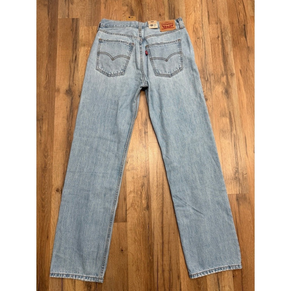 Levi's Low Pro Straight Jeans Women's Size 27 Light Wash Mid Rise Relaxed Straig - Picture 4 of 11